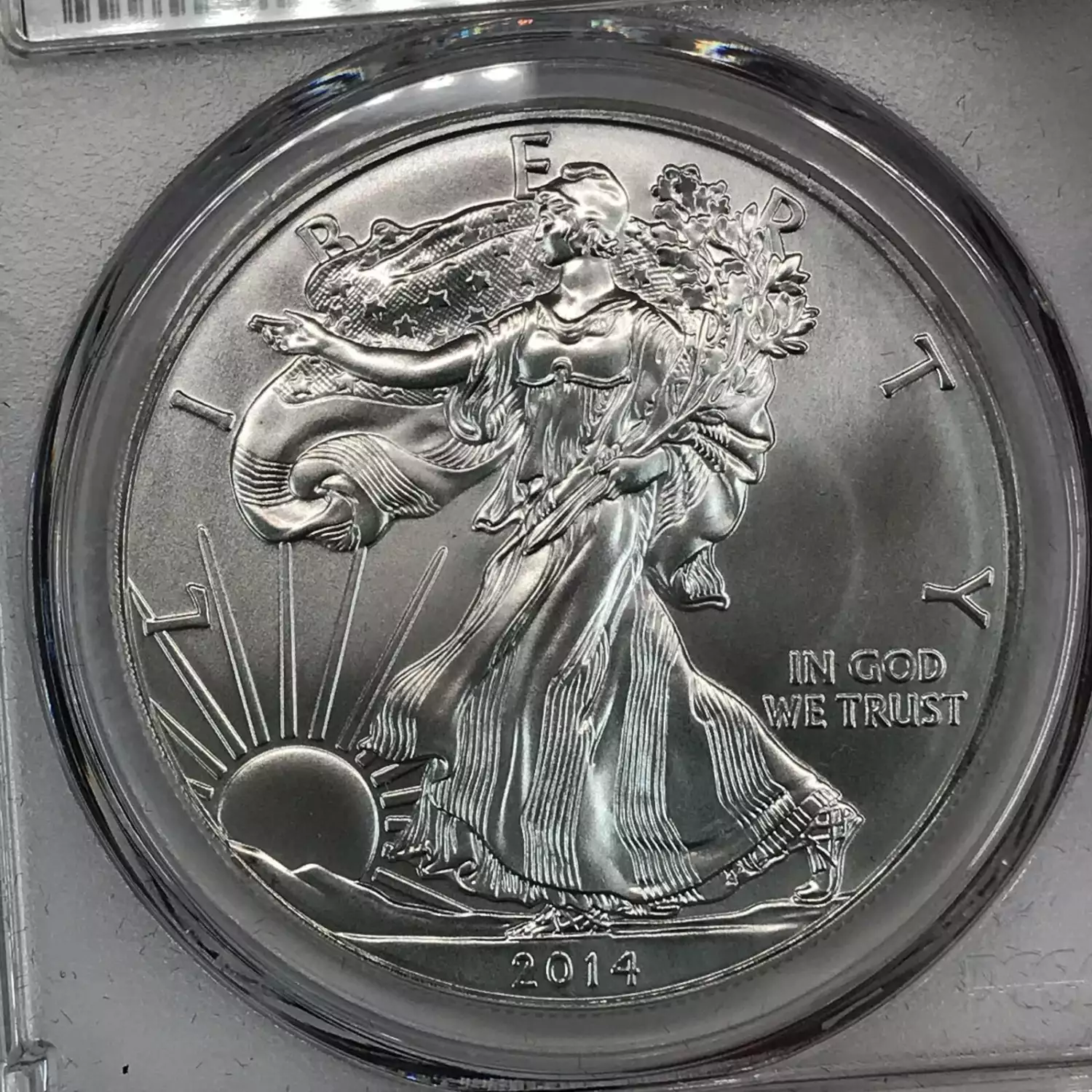2014-(W) $1 Silver Eagle Struck at West Point (3)