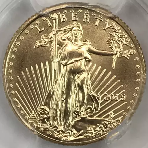 2015 $5 Gold Eagle-Narrow Reeds (2)
