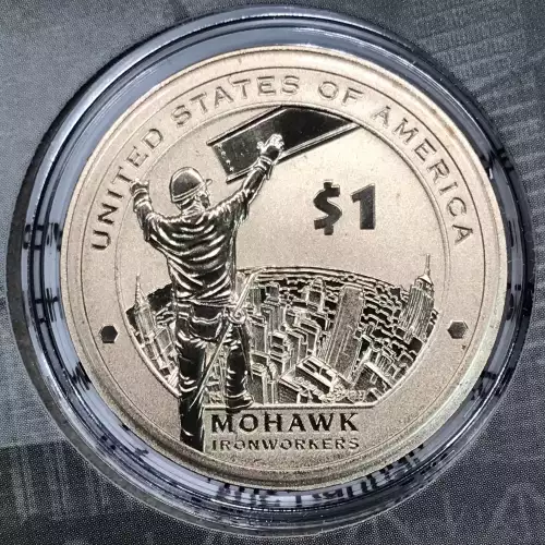 2015 Native American Mohawk Ironworkers Enhanced Uncirculated Coin Currency Set