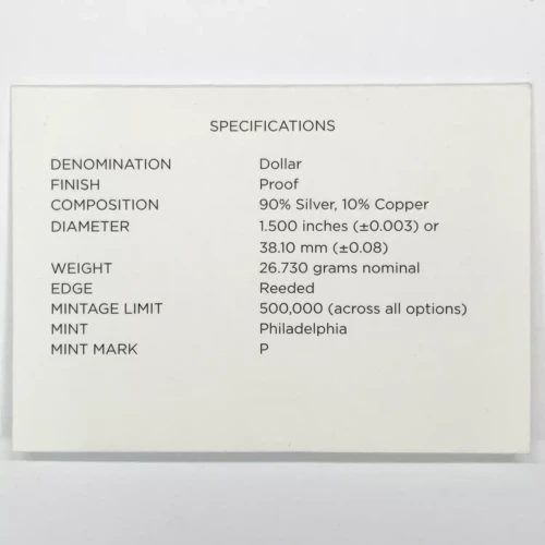 2015-P US Marshals Service 225th Proof Silver Dollar w US Mint OGP - Box & COA (2)