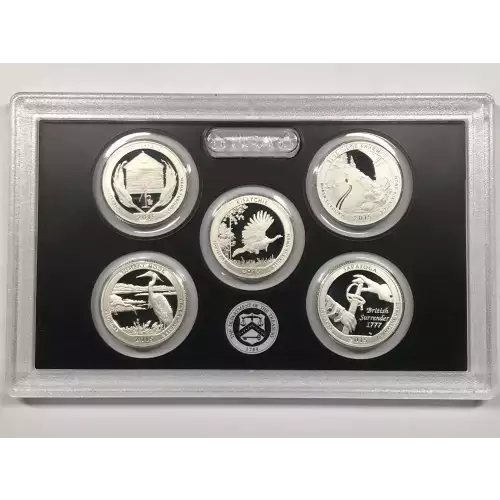 2015-S Silver Quarters Proof Set w US Mint OGP - Box & COA (3)