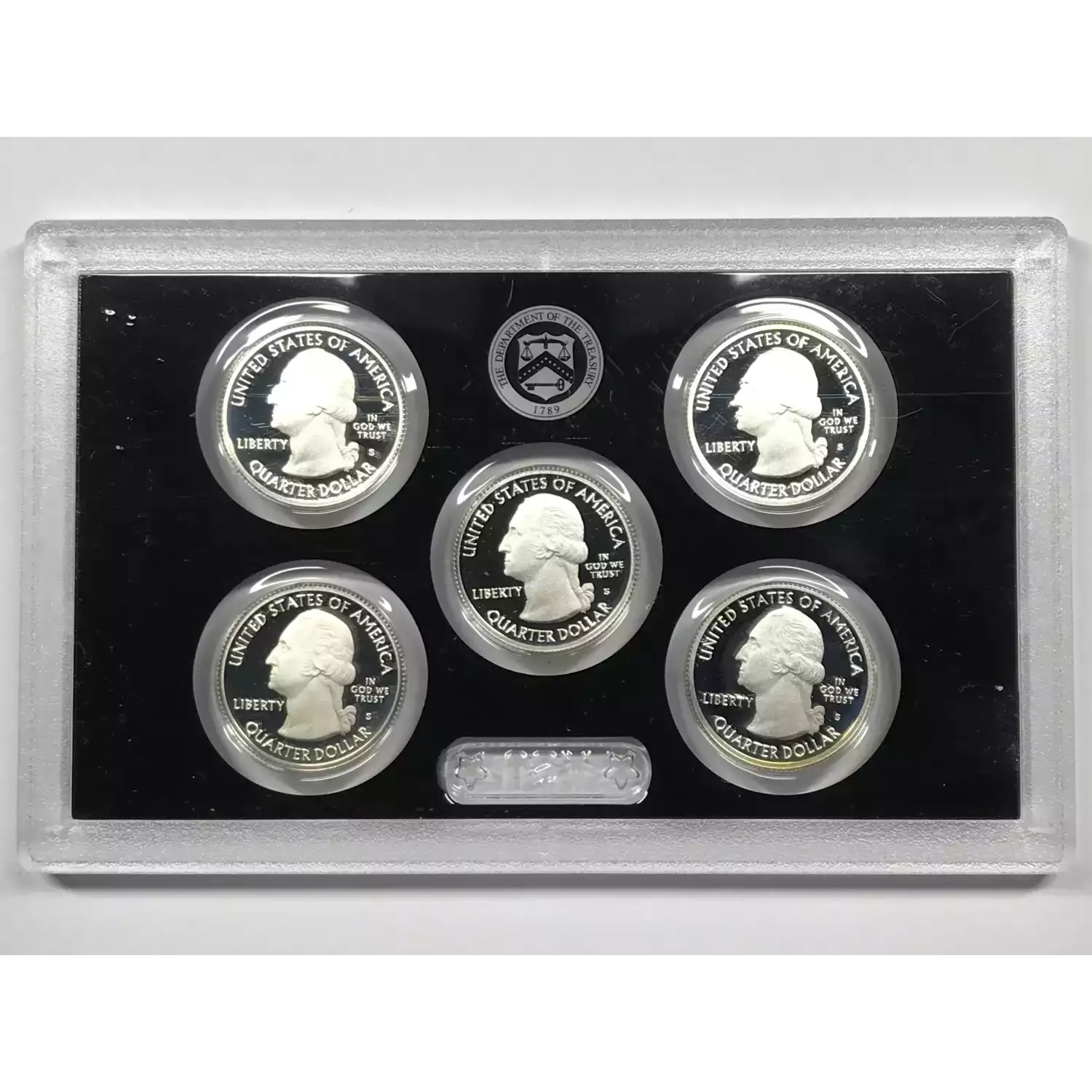 2015-S Silver Quarters Proof Set w US Mint OGP - Box & COA (4)