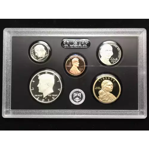 2015-S US Mint Silver Proof Set w OGP - Box & COA
