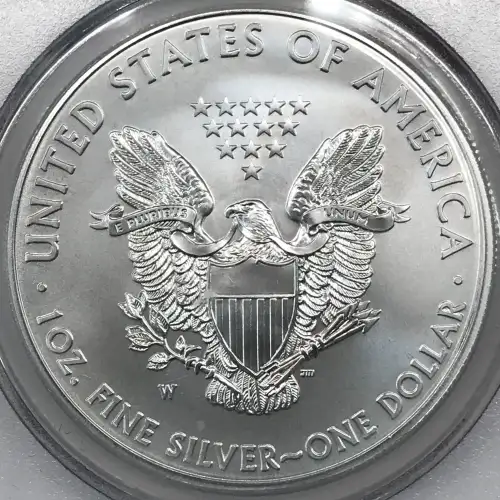 2015-W $1 Burnished Silver Eagle First Strike