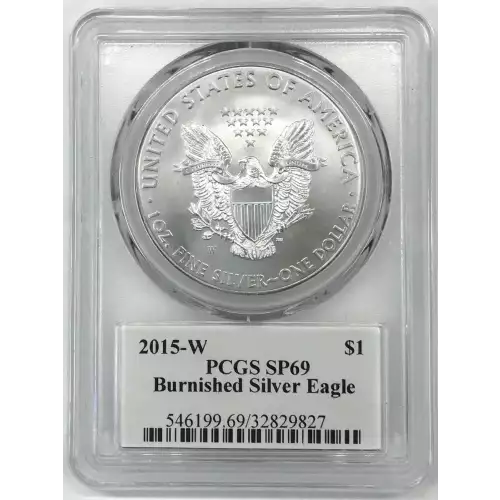 2015-W $1 Burnished Silver Eagle Mercanti Signature (2)