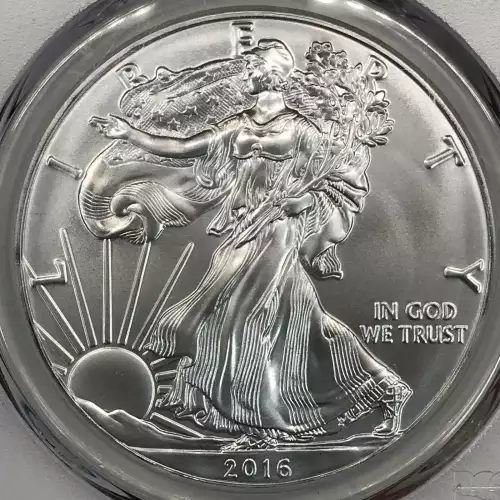 2016 $1 Silver Eagle Silver Eagle - 30th Anniversary First Strike First Strike (3)
