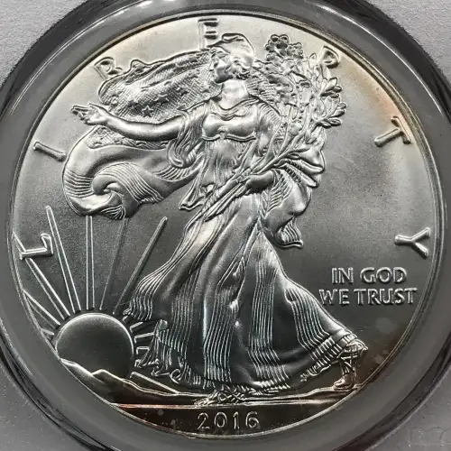 2016 $1 Silver Eagle Silver Eagle - 30th Anniversary First Strike First Strike (3)