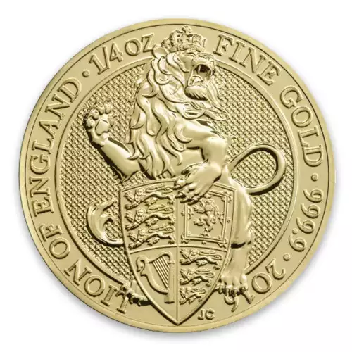 2016 1/4oz Gold Britain Queen's Beasts: The Lion (2)