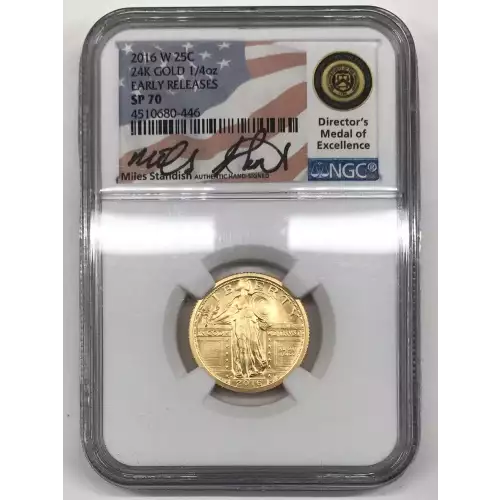 2016 24K GOLD 1/4oz EARLY RELEASES (2)