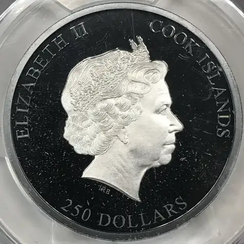 2016 $250 Ronald Reagan Palladium Black Proof Michael Reagan, DCAM (4)