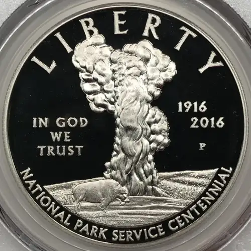 2016-P $1 100th Anniv. Nat'l Parks First Strike, DCAM (2)