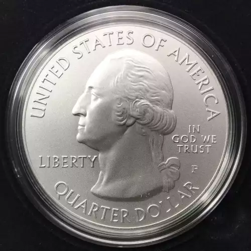 2016-P Harpers Ferry ATB 5 oz silver uncirculated coin w/ US Mint OGP box & COA (4)