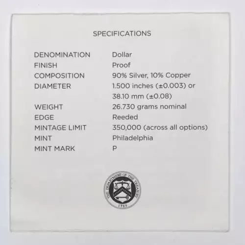 2016-P Mark Twain Proof Silver Dollar w US Mint OGP - Box & COA (2)