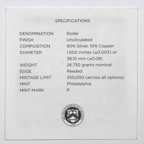 2016-P Mark Twain Uncirculated Silver Dollar w US Mint OGP - Box & COA (2)