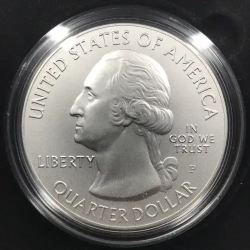 2016-P Shawnee Forest ATB 5 oz Silver Uncirculated Coin w US Mint OGP Box & COA (2)