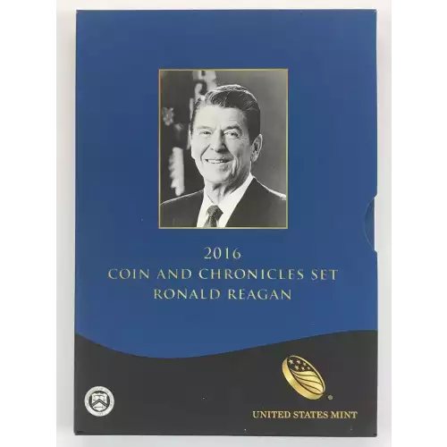 2016 Ronald Reagan Coin & Chronicles Set w US Mint OGP (7)