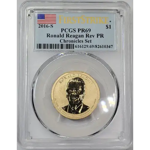 2016-S $1 Ronald Reagan Rev PR Chronicles Set - First Strike (4)