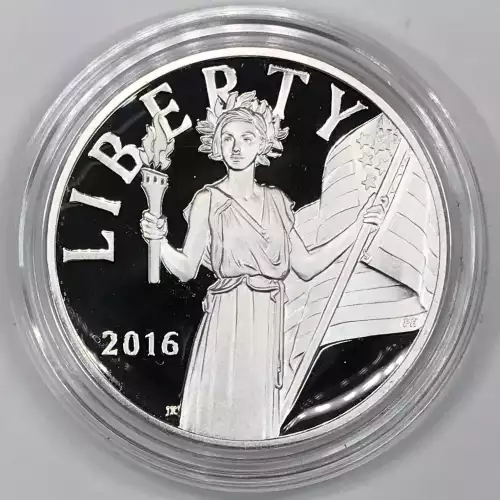 2016-S American Liberty 1 oz Proof Silver Medal w US Mint OGP - Box & COA