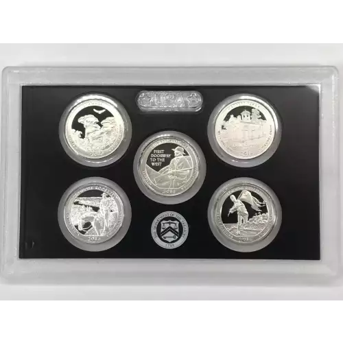 2016-S US Mint Silver Proof Set w OGP - Box & COA