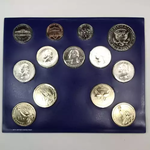 2016 US Mint Uncirculated Coin Set - P & D (3)
