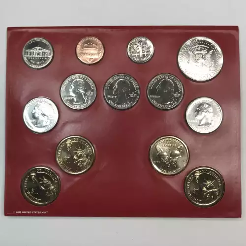 2016 US Mint Uncirculated Coin Set - P & D (3)