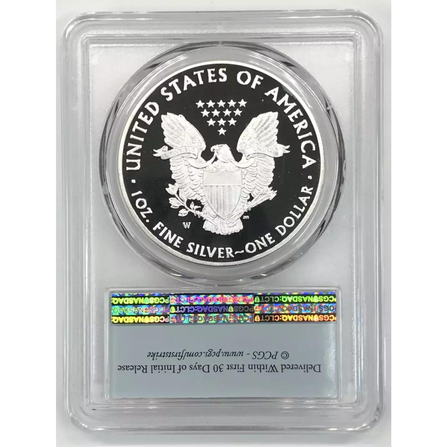 2016-W $1 Silver Eagle 30th Anniversary - Lettered Edge FSSEChronicle Set First Strike, DCAM (2)