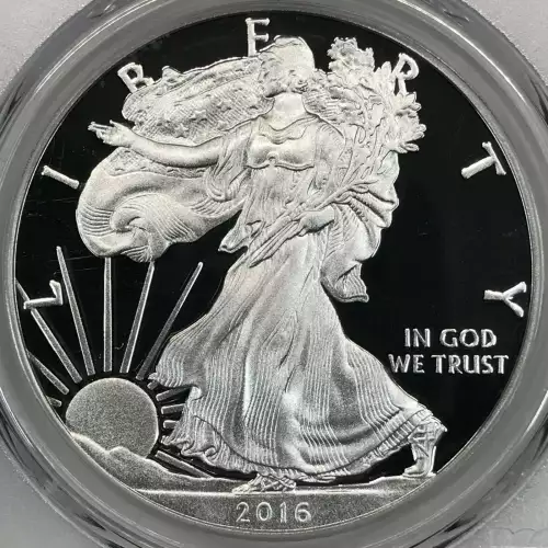 2016-W $1 Silver Eagle 30th Anniversary - Lettered Edge FSSEChronicle Set First Strike, DCAM