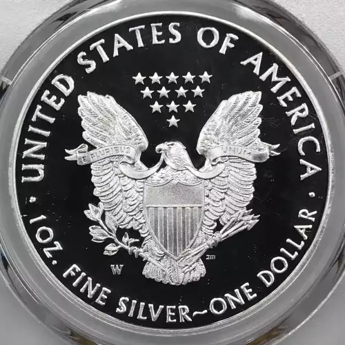 2016-W (2019) $1 Silver Eagle WP Mint Hoard 30th Anniversary Lettered Edge #155, DCAM (3)