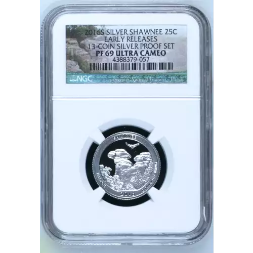 2016S SILVER EARLY RELEASES 13-COIN SILVER PROOF SET OFFICIAL US MINT SET ULTRA CAMEO (2)