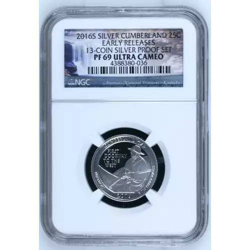 2016S SILVER EARLY RELEASES 13-COIN SILVER PROOF SET OFFICIAL US MINT SET ULTRA CAMEO (2)