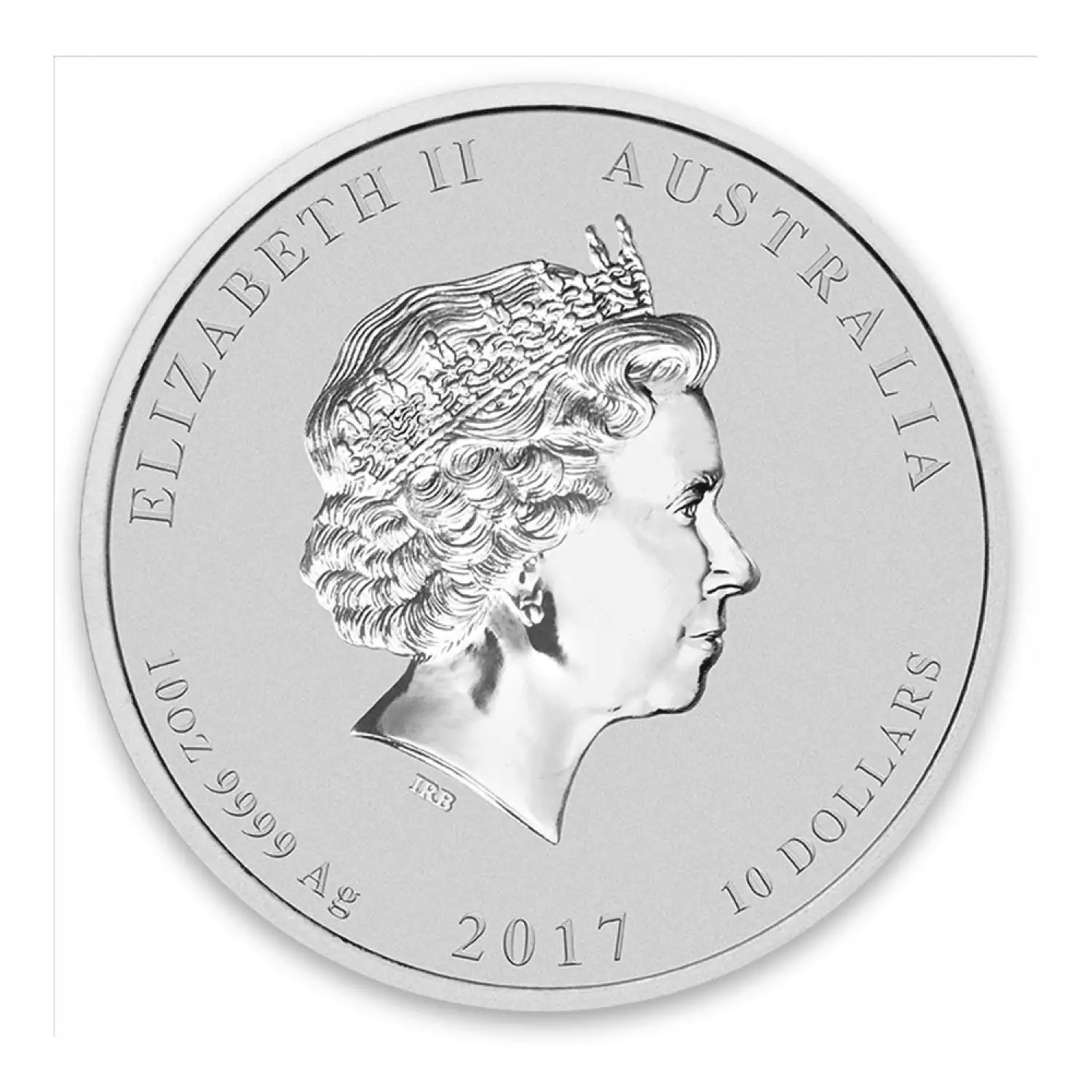 2017 10oz Australian Perth Mint Silver Lunar II: Year of the Rooster (2)