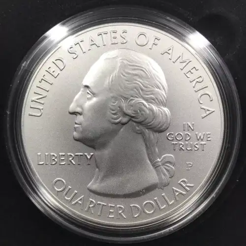 2017-P Ozark Riverways ATB 5 oz Silver Uncirculated Coin w US Mint OGP Box & COA