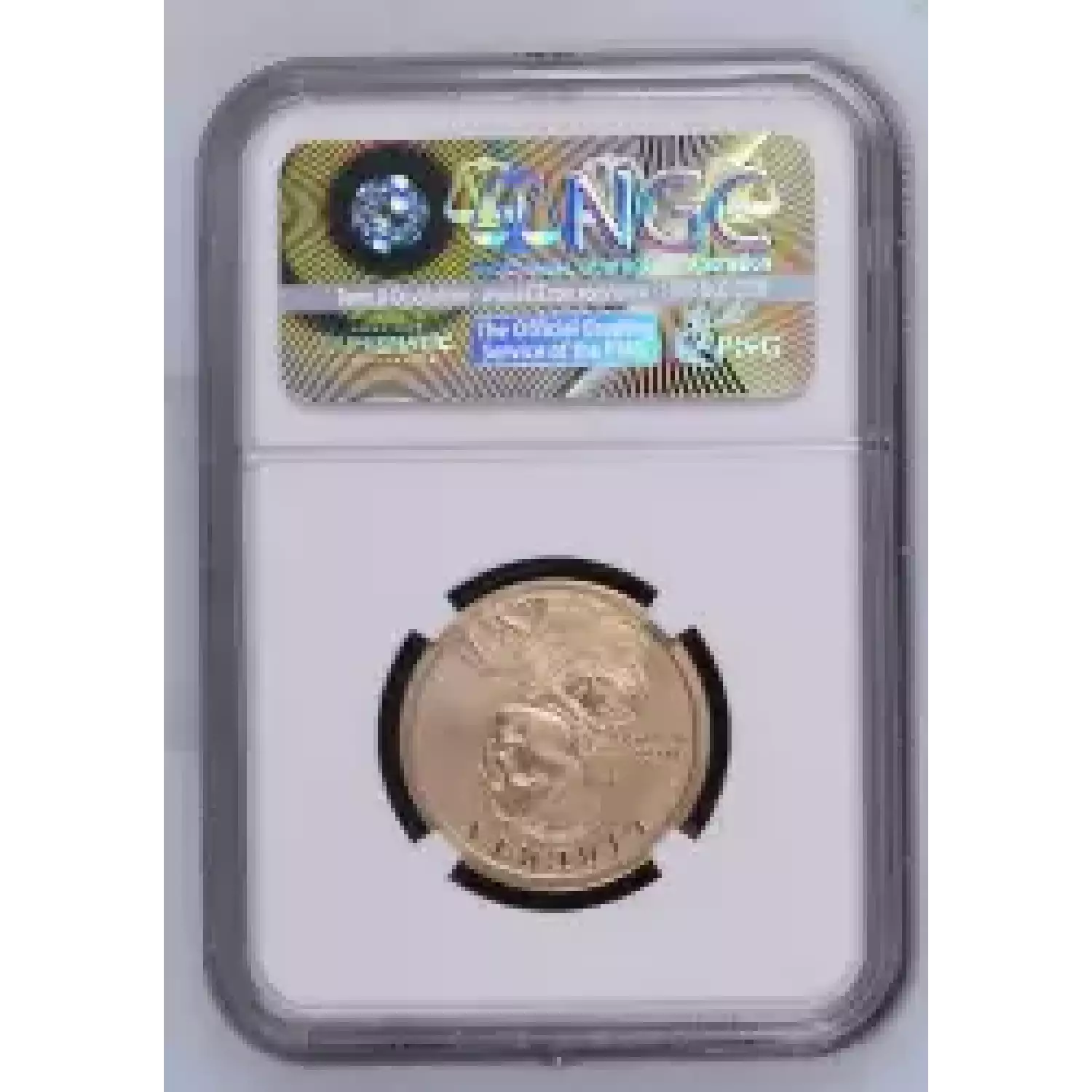 切手。USA 37セント。 2017-S Sacagawea Dollar NGC SP-70 ENHANCED FINISH SEQUOYAH FIRST