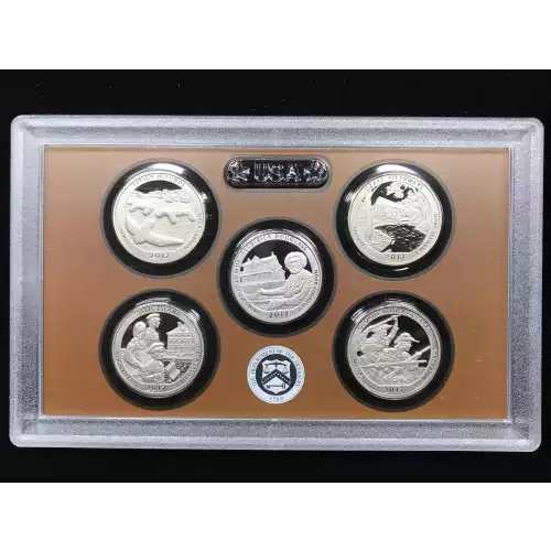 2017 US Mint Proof Set w OGP - Box & COA