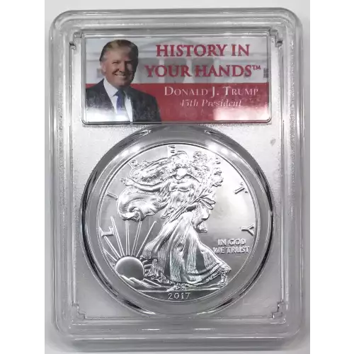 2017-W $1 Burnished Silver Eagle First Strike (2)