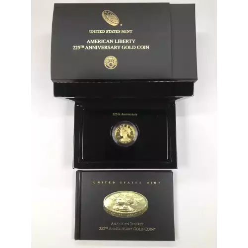 2017-W American Liberty 225th Anniversary 1 oz Proof $100 Gold Coin  US Mint OGP