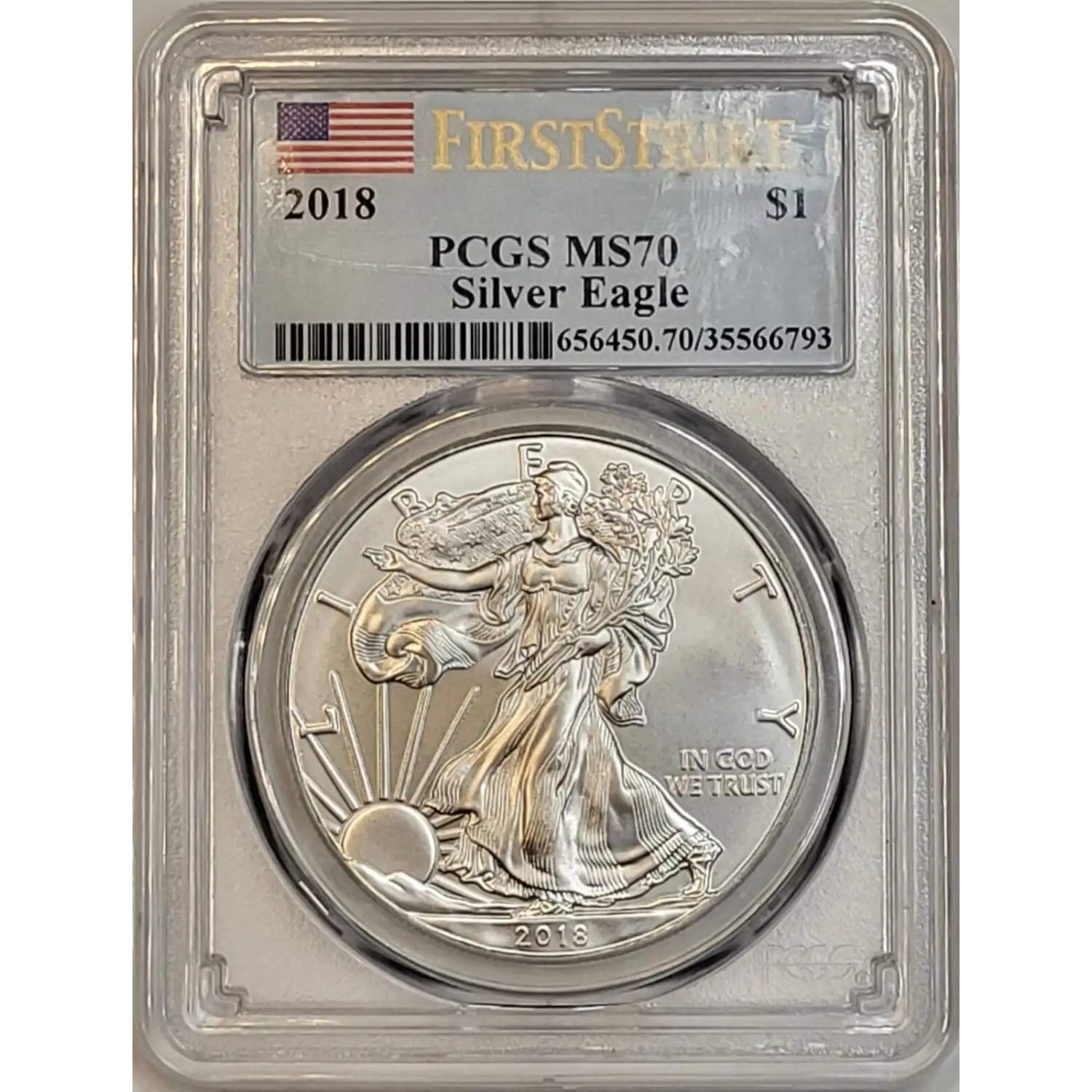 希少】PCGS PL68 オルダニー 2018 5£ チャールズ70th誕生 【公式通販】