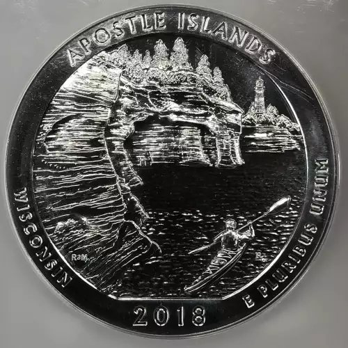 2018 25C Apostle Islands NP 5 oz Silver First Strike, DMPL (5)