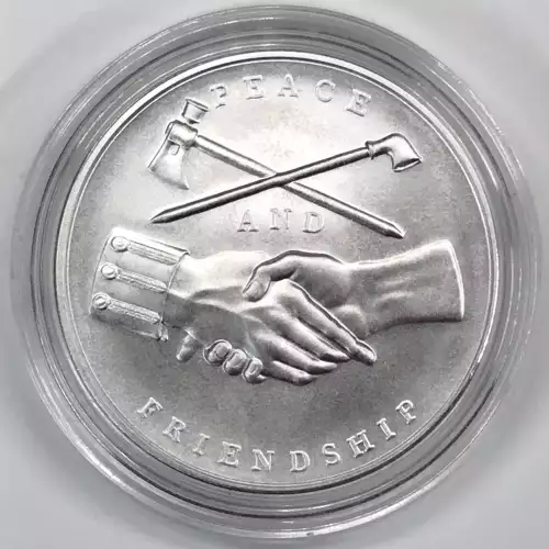 2018 George Washington Presidential 1 oz Silver Medal w US Mint OGP - Box & COA (4)