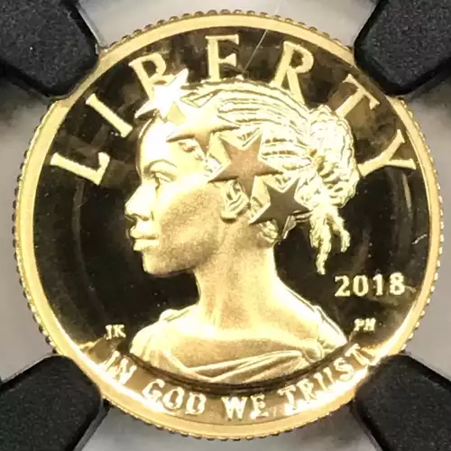 2018-W American Liberty High Relief 1/10 oz Gold $10 NGC PF-69