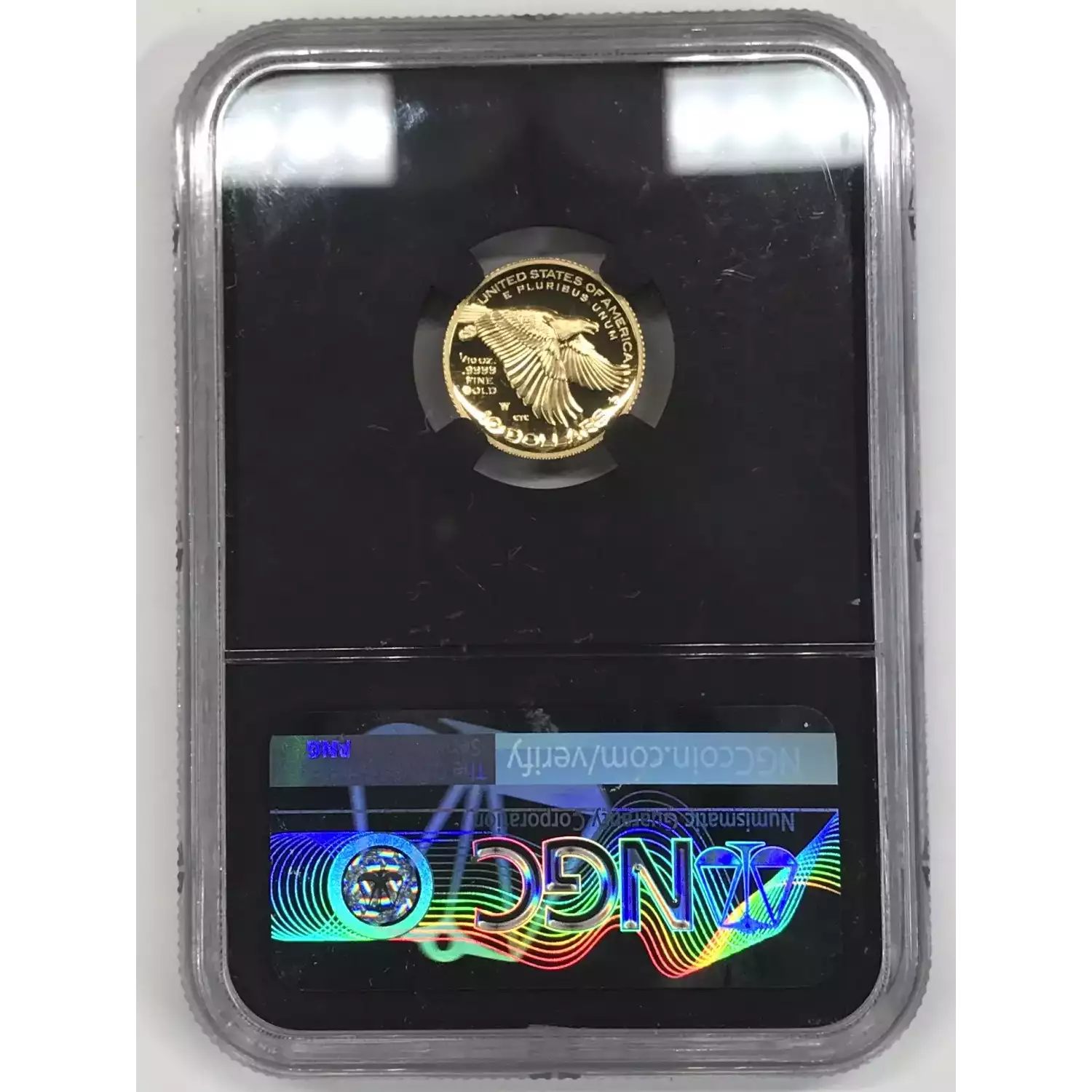 2018-W American Liberty High Relief 1/10 oz Gold $10 NGC PF-69