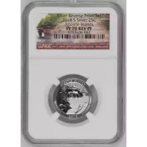 2018 S Apostle Islands Silver Reverse Proof Set  (5)