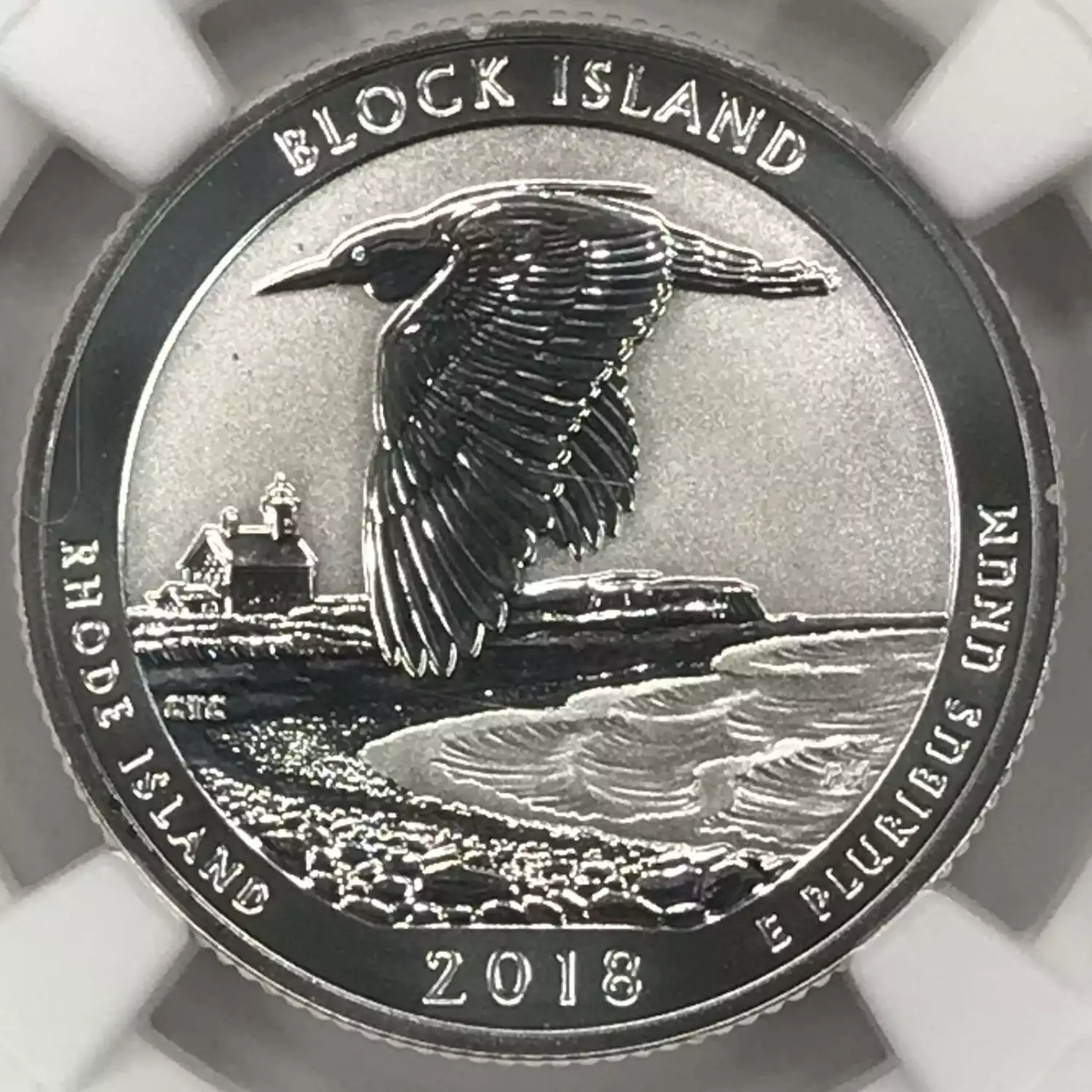 2018 S Block Island Silver Reverse Proof Set  (5)