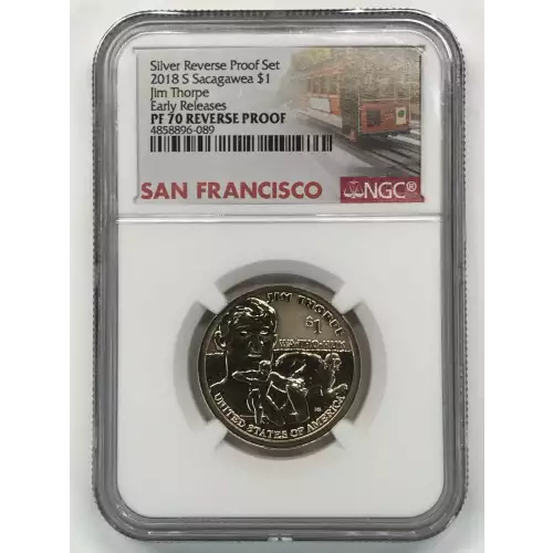 2018 S Jim Thorpe-Early Releases Silver Reverse Proof Set 