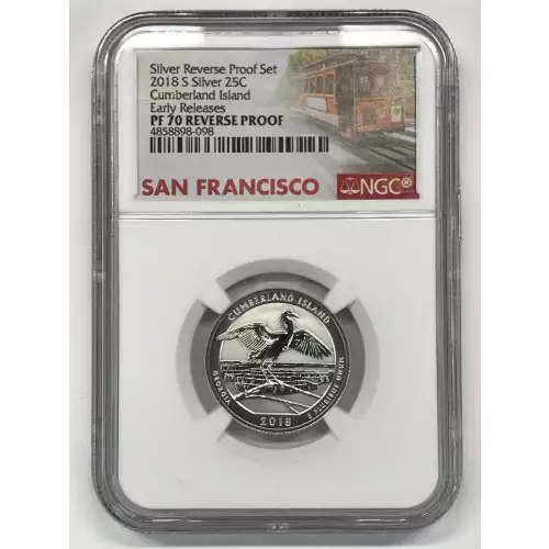 2018 S Jim Thorpe-Early Releases Silver Reverse Proof Set 