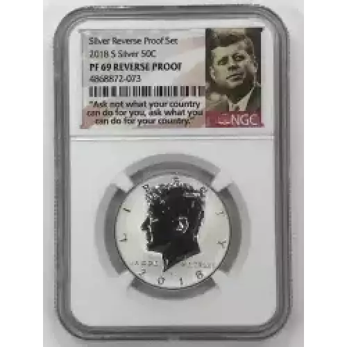 2018 S Silver Reverse Proof Set  (3)