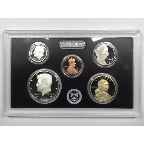 2018-S US Mint Silver Proof Set w OGP - Box & COA