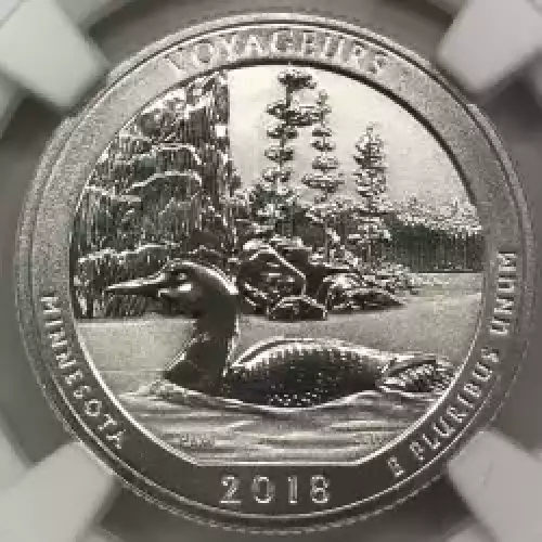 2018 S Voyageurs Silver Reverse Proof Set  (6)