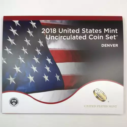 2018 US Mint Uncirculated Coin Set - P & D