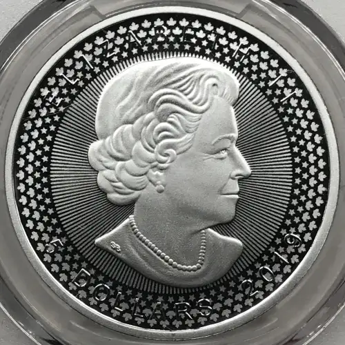 2019 $5 Maple Leaf Silver Modified PR Pride of Two Nations, U.S. Set First Day of Issue (2)
